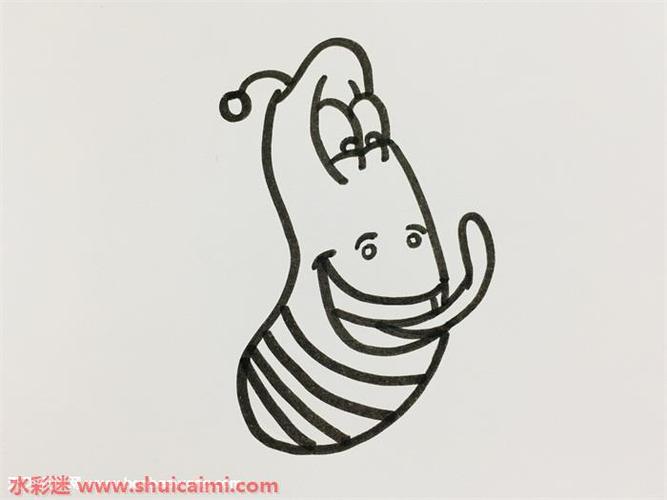 爆笑虫子怎么画 爆笑虫子简笔画简单好看