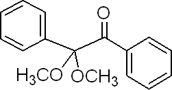 安息香二甲醚(dmpa),24650-42-8,benzoin dimethyl ether 分子结构
