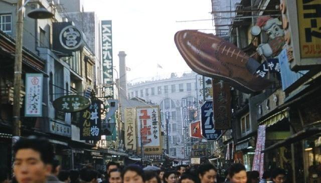 上世纪五十年代战后的日本老照片