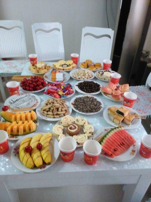 婚礼上迎接新亲的茶点(眼观生活)