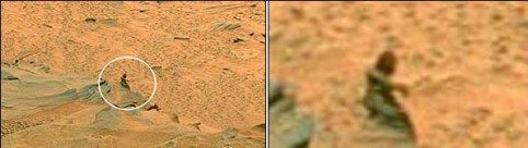 "勇气号"探测器拍到火星人? 科学家加紧研究