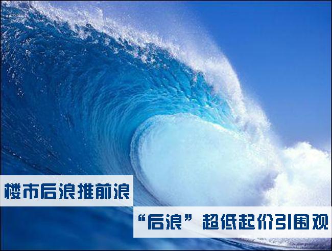 楼市长江后浪推前浪 "后浪"超低起价引围观
