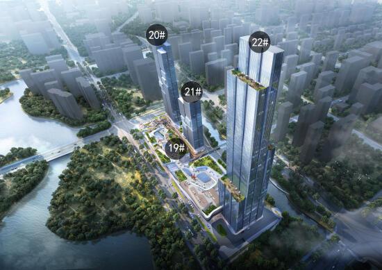 都是新地标嘉里城市之星项目亮相280米高的杭州富力中心也来了