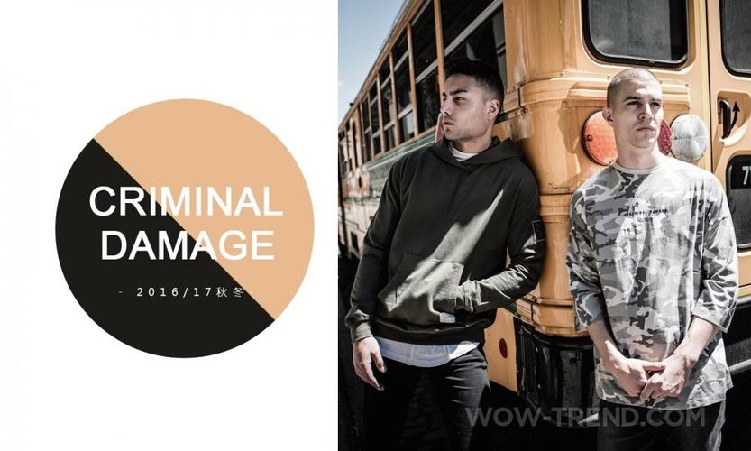 criminal damage 2016/17秋冬女装品牌分析