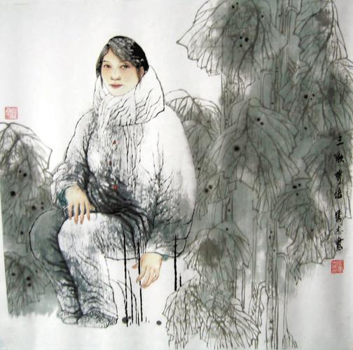 中国画家,他长期从事中国画人物画创作,作品多次在全国重要展览中参展