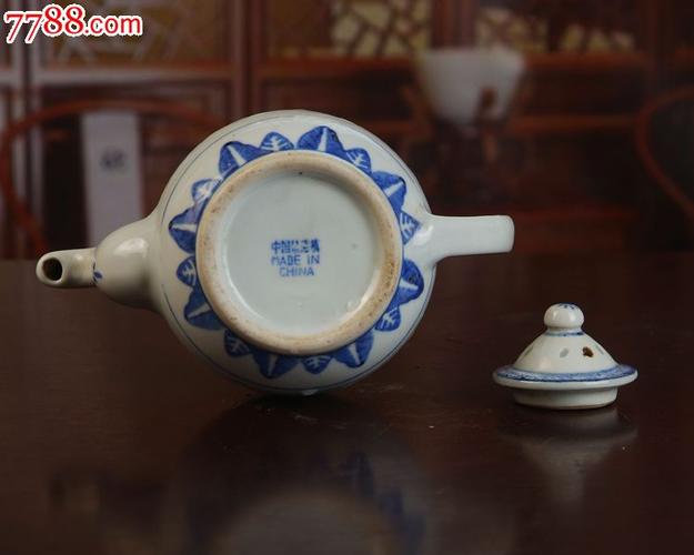 景德镇陶瓷/文革瓷器/厂货/收藏/古瓷器/青花玲珑鹰嘴