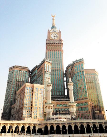 07米! 麦加钟楼被评世界第二高楼