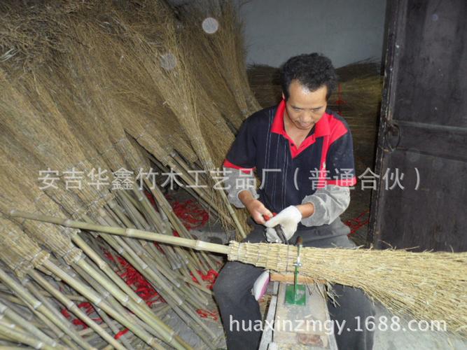 扫帚.竹扫把.竹扫帚.工业竹扫帚纯手工制
