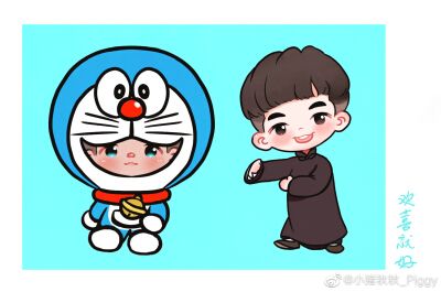 张九龄王九龙q版简笔画