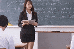 搞笑gif图:小编也想有这样的老师