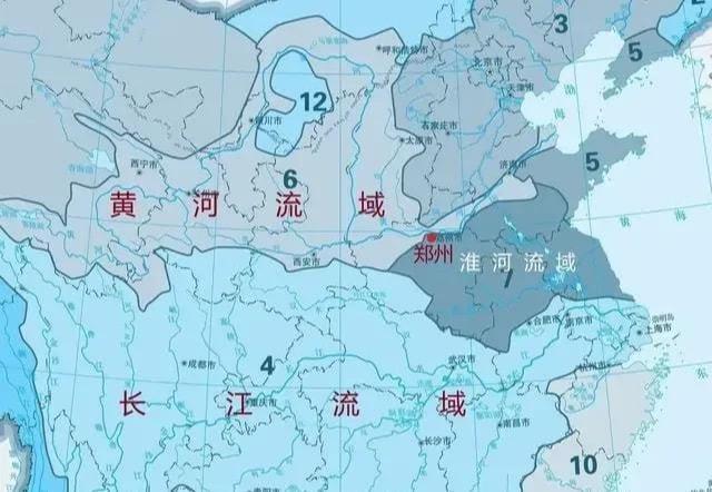 为什么郑州不属于黄河流域