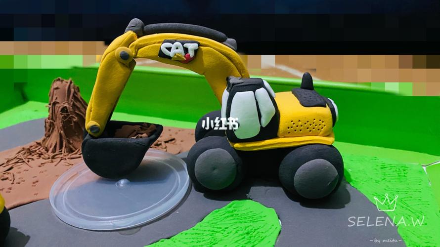 卡特彼勒 超轻粘土工程车系列_粘土_cat怎么样_超轻粘土_兴趣爱好