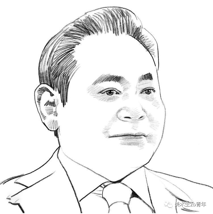 线性素描人物头像回归形体本质直击画面痛点