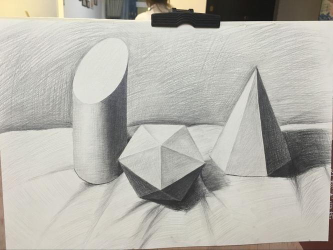 几何立体-素描图集图片_儿童素描_少儿图库_中国