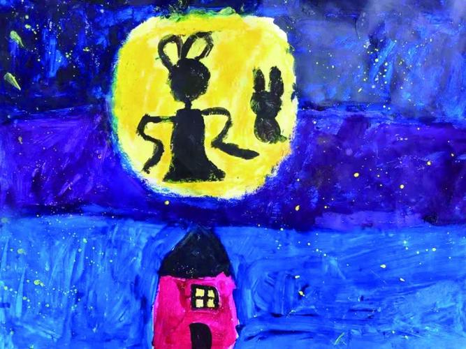 又美又暖!看孩子们画笔下的中秋佳节