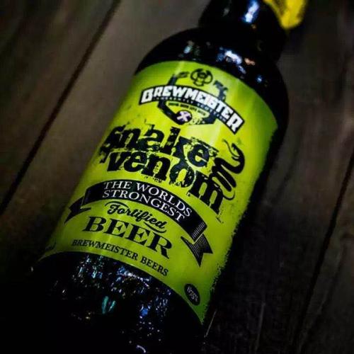 蛇毒系列啤酒,竟然有67.5度的啤酒!