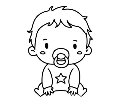 婴儿的简单画法步骤,喜欢的同学,就