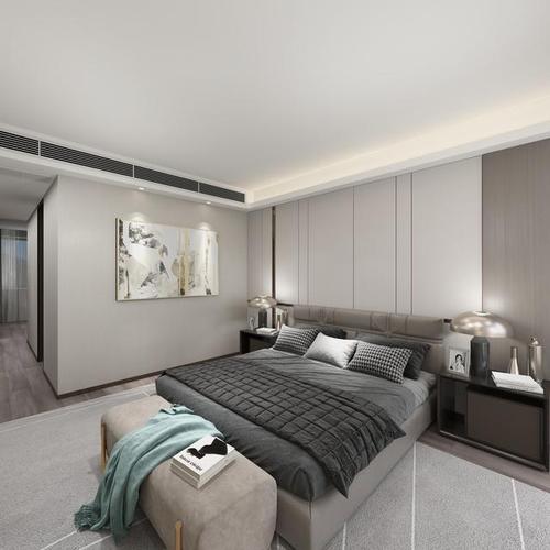 春江时代208方轻奢装修效果图