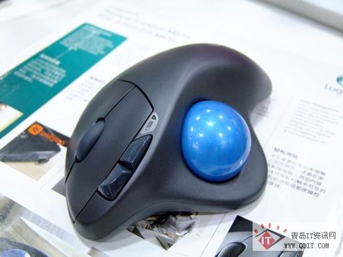 高端绘图利器 罗技无线轨迹球m570鼠标现身