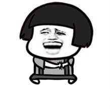 金馆长蘑菇头大笑捂胸 - 表情包在线制作