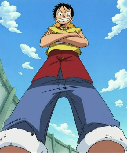 动漫海贼王路飞的图片