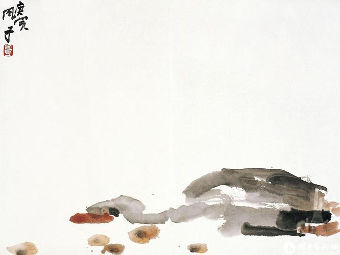 闲游_花鸟系列_程风子作品展_程风子在线作品_程风子