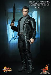 ht hottoys 12寸兵人 终结者t2 t800/t-800 阿诺.施瓦辛格
