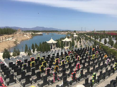 万佛园公墓景观图