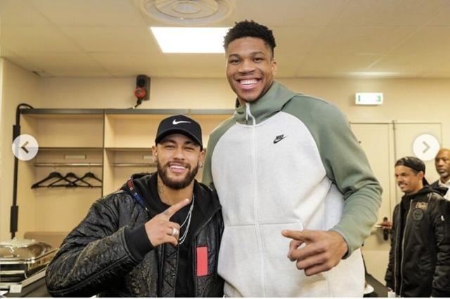 字母哥致内马尔,姆巴佩及大巴黎官方:让我来当你们的前锋