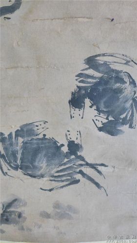 徐渭螃蟹立轴 - 中华古玩网 - 古董收藏,古玩收藏,古玩鉴定,古玩专场