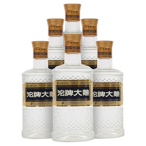 沱牌精酿醇和型沱牌大曲50vol500ml6瓶白酒