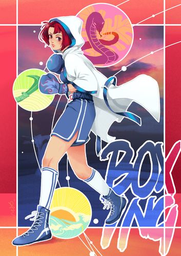 fightgirl拳击女孩firered