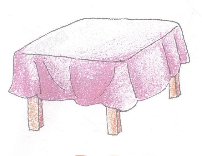 桌子简笔画怎么画