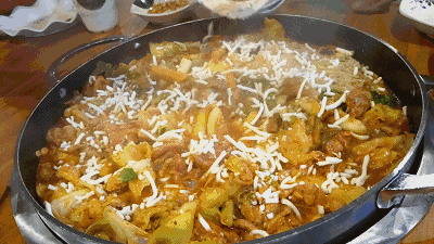 韩国料理gif 韩国美食gif 美食gif 韩食gif 芝士条gif