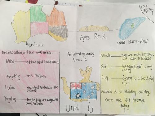 maps enrich our learning——宿迁市第一实验小学六年级开展英语思维