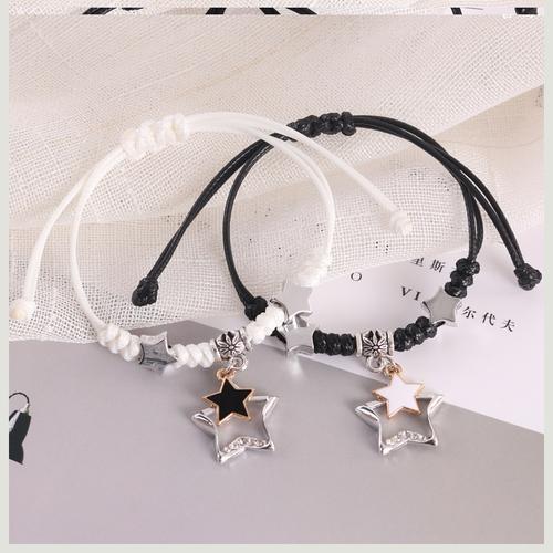 闰密手链学生一对两人闺蜜装饰女韩版尚配饰男生潮流简单