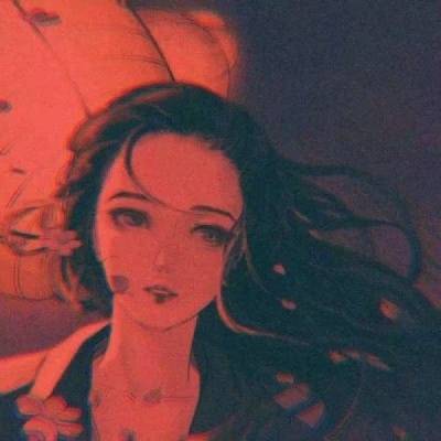好看的动漫头像女古风 红色古风头像女生冷艳霸气