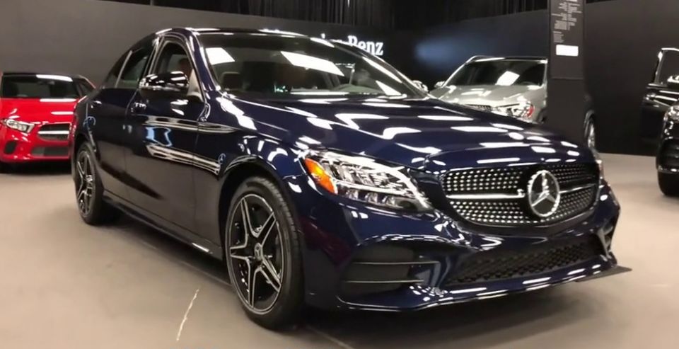 2020款奔驰c300内外实拍展示