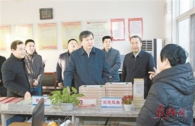 王小平在马村区调研时强调