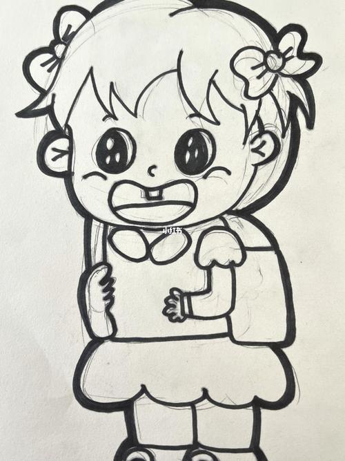 简笔画人物造型_简笔画_幼师_幼师考编_文化_绘画