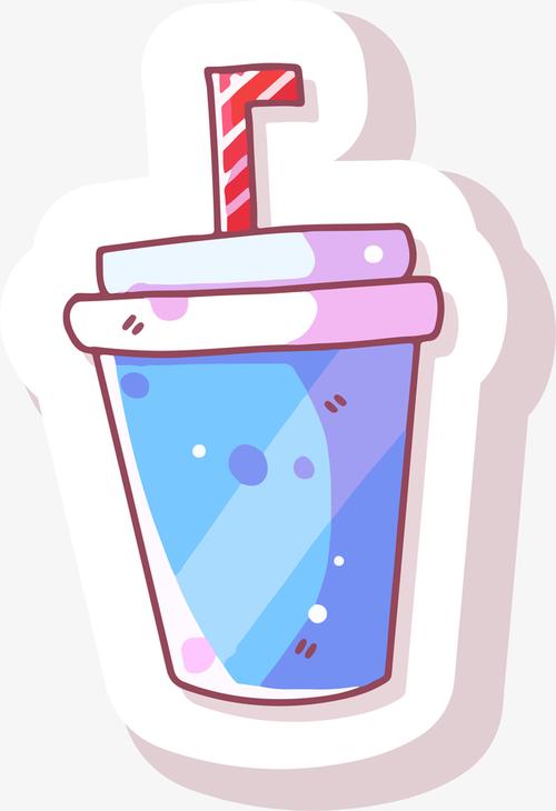 关键词 : 食物,蓝色,可乐,可爱,卡通手绘,矢量图案