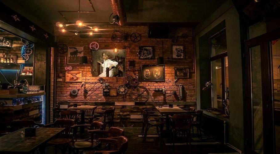 蒸汽朋克风格装修-游戏场景一般的室内设计