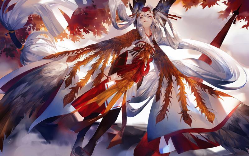 人气手游《阴阳师》精美人物原画唯美高清桌面壁纸