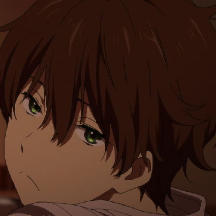 侵删抱歉 漫截头像 情侣闺蜜 千反田爱瑠 冰菓 折木奉太郎