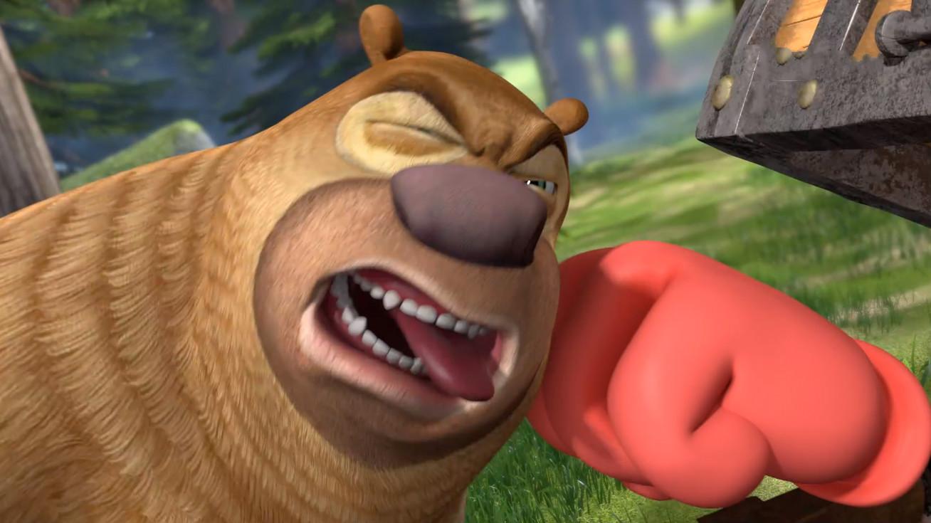 熊出没:探险日记2中最强壮的5个角色,第一竟是猩猩熊,熊二垫底