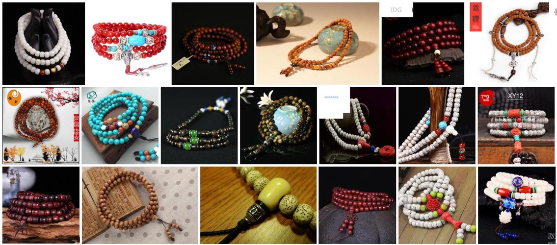 文玩108手串怎么搭配图配珠:顺一色