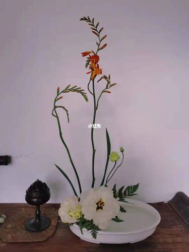 一期一会·日式小原流插花_插花_家居家装_家居装饰