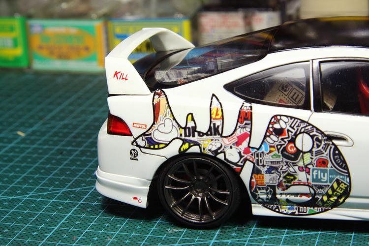 1/24 honda integra type-r la-dc5 60%