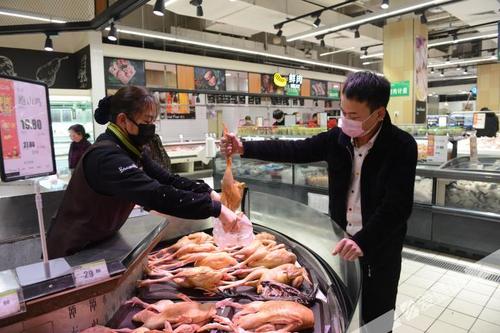 璧山市场"白条鸡"价格平稳 质量有保证