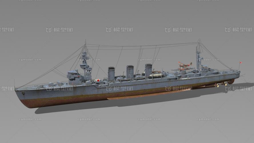 日本球磨级巡洋舰 日本战舰 二战战舰